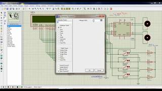 How to control motors with PIC18F4550 and L293DProteus  MikroC [upl. by Terrag]