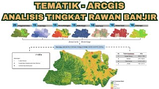 Analisis Tingkat Kerawanan Banjir di Arcgis [upl. by Aicxela]