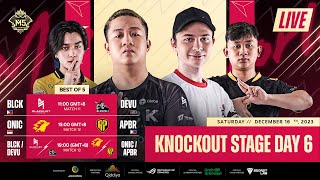 LIVE  DAY 6  M5 World Championship Knockout Stage  ENG [upl. by Artus292]