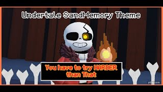 【Undertale SandMemory】 Hardtale Sans Theme [upl. by Errecart]