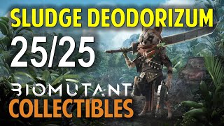 Sludge Deodorizum Superb Loot amp Area Objectives  Sludge Deodorizer  Biomutant Collectibles Guide [upl. by Einimod683]