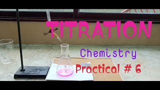 Titration  Chemistry Practical 6  Class 9  Online SFS [upl. by Flight]