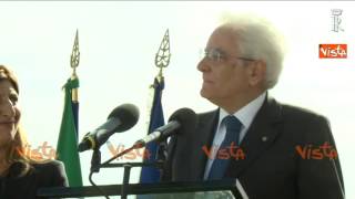 MATTARELLA LITALIA E ORGOGLIOSA DI LAMPEDUSA [upl. by Nylde]