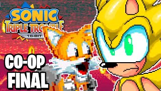 SONIC ES CATALAN Y NADIE LO SABIA Sonic Triple Trouble 16bit  Cooperativo Parte FINAL [upl. by Damiani]