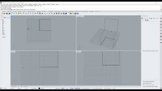 Rhino 3D  The Chair [upl. by Idnic184]