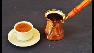 Traditional way of Turkish Coffee with milk4 great tips [upl. by Aramoiz]