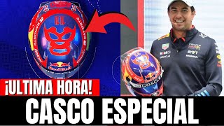 CHECO PÉREZ HONRA A MÉXICO CON SU CASCO MÁS MEXICANO EN EL GP DE MÉXICO [upl. by Sams]