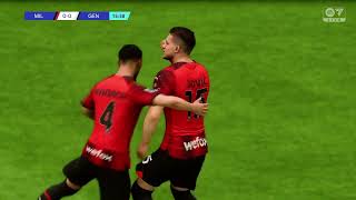 AC Milan  Genoa  Serie A  20242025 [upl. by Naillil]