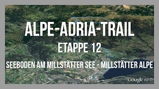 Seeboden am Millstätter See  Millstätter Alpe  AlpeAdriaTrail  Etappe 12  GPSTrack [upl. by Nnyleve]