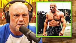 quotHES ON SOMETHINGquot Joe Rogan CALLS OUT Mike Tyson For Taking STEROIDS Ahead Of Jake Paul Fight [upl. by Eimas887]