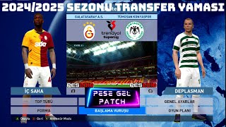 PES 2016  20242025 SEZONU TRANSFER YAMASI TANITIM  SÜPER LİGTFF 1LİG  GS🆚KONYA MAÇI [upl. by Grider]