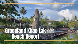 Graceland Khao Lak Beach Resort  Bangsak Beach  Khao Lak Thailand 🇹🇭 [upl. by Aleunam]