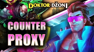 COUNTER PROXY DRUŽE  GAREN vs SINGED  Diamond 3  EUW [upl. by Oflodor]