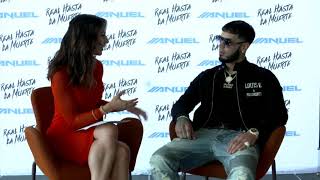 Entrevista de Anuel AA en Primer Impacto [upl. by Elleina]