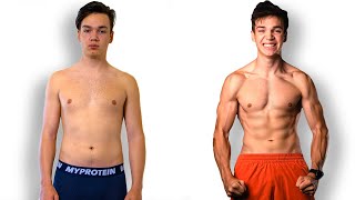 My Brother His Incredible 90 Day Body Transformation  500 CHALLENGE [upl. by Oberon]