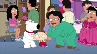 Family Guy  Stewie shoots Consuela [upl. by Hairabez]