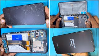 Samsung f14 5g display replacement  Samsung f14 5g disassembly  Samsung f14 5g display problem [upl. by Ynaffets]