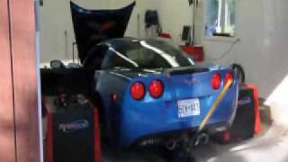 ECS Equipped C6 Z06 Dyno [upl. by Krusche773]