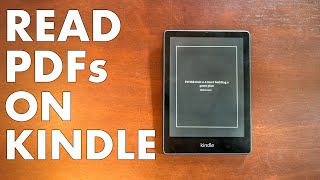 How I Read PDFs on Kindle [upl. by Chadd]