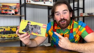 Lego Set 133 Review with Box and Instructions 1975 [upl. by Natanoj267]