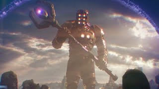 Celestial Destroys an Entire Planet Scene  Guardians Of The Galaxy 2014 Movie Clip HD [upl. by Racklin996]