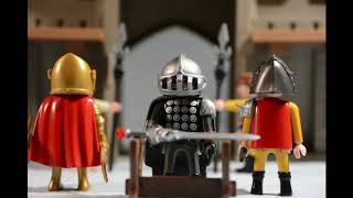 Playmobil Knights Eroberung der Ritterburg  Stop Motion [upl. by Showker310]