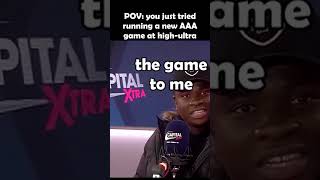 Trying to play new AAA titles on highultra be like funny aaatitles gaming shorts [upl. by Randell]