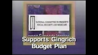 1996 Emily Firebaugh US House of Representatives Missouri 8th District campaign ad [upl. by Gibbeon]