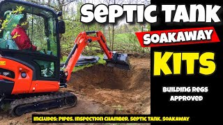 Septic Tank Soakaway Kit The Easy Affordable UK Solution [upl. by Dnivra]