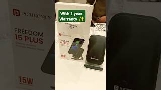 Portronics Freedom 15 Desktop Wireless Charger with 15W short productreview viralvideo [upl. by Dari]