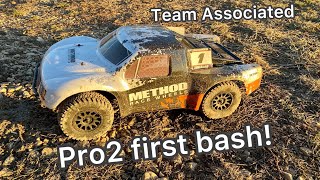 Team associated Pro 2 method wheels short course truck RTR 3s lipo [upl. by Arlon]