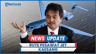 Roy Suryo Bongkar Rute Jet Pribadi yang Dipakai Kaesang Bolakbalik Bandara Solo [upl. by Mindi]