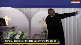 Funeral Service of the late Lesenyeho Mokoena  Pontsheng Location [upl. by Rowell867]