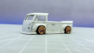 How to make a modified Combi T1 scale model [upl. by Yebot797]