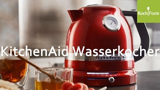 KitchenAid Wasserkocher Artisan  KochForm [upl. by Esenwahs503]