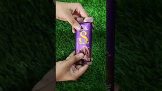 dairy milk silk ganache 😋 chocolate 🍫 shortsyoutube swadkavardan [upl. by Nylhtak834]