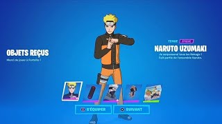 NARUTO UZUMAKI EST ARRIVÉ DANS FORTNITE [upl. by Citron]