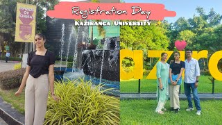 Registration Day ✨kaziranga University 🎀KazirangaUniversityjorhat [upl. by Atled]