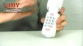 GKBX Genie Wireless Garage Door Opener Keypad [upl. by Zulch923]