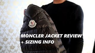 Moncler Daniel Jacket Review and Moncler Sizing Info [upl. by Namdor]