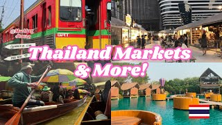 Laiden Vlogs  Thailands MustVisit Markets amp Cafe 🇹🇭 [upl. by Meghann643]