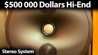 🔥300 000 Dollars🔥 Home Stereo HiEnd Audiophile Legacy Speaker Audio System ⚙️MOON HiFi Setup [upl. by Cilo]