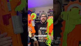 Xshot Doomsday vs Nerf Brainsaw [upl. by Halsey460]