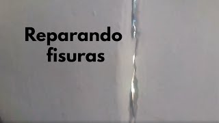 ¿Cómo reparar las fisuras de una pared [upl. by Ennaeilsel342]