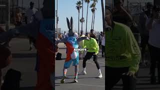 Space Jam In REAL Life Cred Professorlive basketball nba [upl. by Aelsel478]