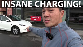 Picking up Tesla Model Y RWD with BYD Blade battery from Giga Berlin [upl. by Aubrie]