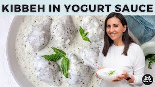 How to Make Lebanese Kibbeh with Yogurt  Great Recipe for Ramadan [upl. by Nagol]