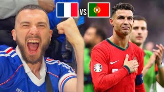 CRISTIANO RONALDO IST RAUS 🥲 Portugal vs Frankreich 🔥 STADION VLOG 🏟️⚽ [upl. by Yerffoej]