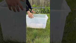 Potting Soil Mix shorts plants garden garden soil plantcare indoorplants houseplants [upl. by Aiotal391]