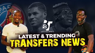 BTrending  Rashford and Osimhens transfer news [upl. by Drauode]